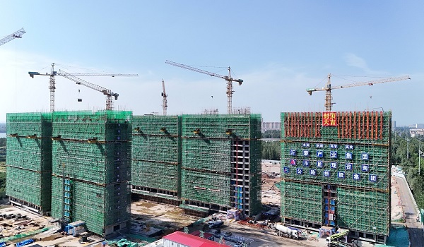第二公司临沂房建项目一期工程主体结构
